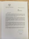 Okolicznościowy list od Premiera RP Donalda Tuska