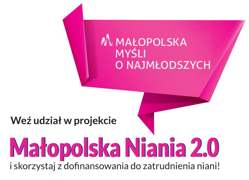 Małopolska Niania 2.0 - nabór wniosków o dofinansowanie opieki nad dziećmi  do lat 3 - Gmina Brzeszcze