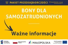 Wsparcie finansowe dla samozatrudnionych z Małopolski: ruszyła rejestracja wniosków 
