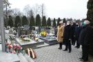 uroczystości na cmentarzu w Jawiszowicach, fot. Wojciech Andrzejczak