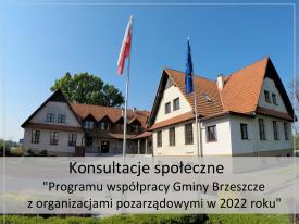 Konsultacje społeczne Programu współpracy Gminy Brzeszcze z organizacjami pozarządowymi w 2022 roku