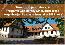 Konsultacje społeczne Programu współpracy Gminy Brzeszcze z organizacjami pozarządowymi w 2023 roku