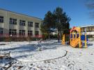 odbiór robót - plac zabaw przy przedszkolach Żyrafa i Słoneczko (listopad 2023)