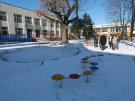 odbiór robót - plac zabaw przy przedszkolach Żyrafa i Słoneczko (listopad 2023)