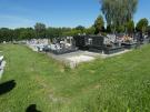 Budowa chodnika na cmentarzu w Jawiszowicach - przekazanie placu budowy