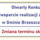 Zmiana terminu składania wniosków w ramach Otwartego Konkursu Ofert na wsparcie realizacji zadań publicznych w Gminie Brzeszcze na rok 2025