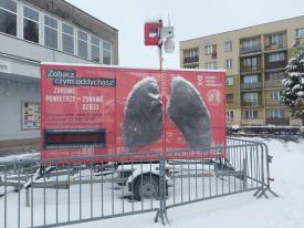 "Mobilne Płuca" - podsumowanie akcji Zobacz czym oddychasz!