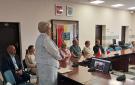 spotkanie w Urzędzie Gminy oraz posadzenie drzewa przyjaźni- 29.05.2025
