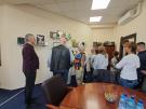 spotkanie w Urzędzie Gminy oraz posadzenie drzewa przyjaźni- 29.05.2025