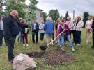 spotkanie w Urzędzie Gminy oraz posadzenie drzewa przyjaźni- 29.05.2025