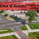 Utrudnienia w ruchu -  budowa ronda na ul. Ofiar Oświęcimia DW933