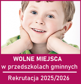 Wolne miejsca w przedszkolach gminnych