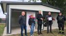 Nowy garaż dla OSP w Przecieszynie (wrzesień 2025)