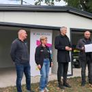 Nowy garaż dla przecieszyńskiej straży