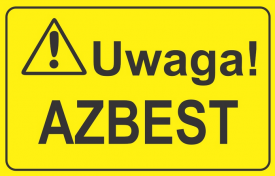 Informacja dla użytkowników wyrobów zawierających azbest