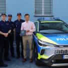 Policjanci z Oświęcimia, Kęt i Brzeszcz otrzymali nowe radiowozy