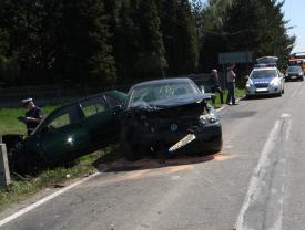 Jawiszowice - wypadek drogowy