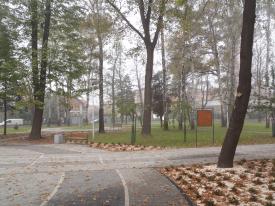 Zakończenie prac w parku przy ulicy Kościuszki w Brzeszczach