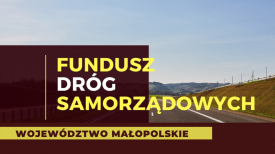 Fundusz Dróg Samorządowych - dofinansowanie dla inwestycji na terenie Gminy Brzeszcze 