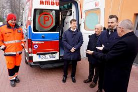 Nowy ambulans w oświęcimskim szpitalu